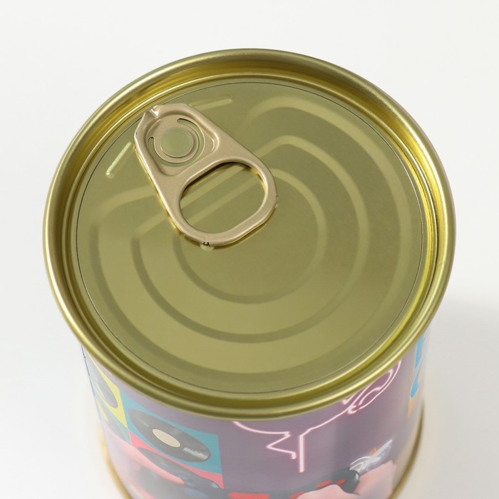 Носки в банке "Носки GAMER" (внутри носки мужские, цвет чёрный)