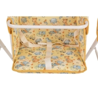 Качели детские напольные &laquo;Малыш. Фея&raquo;, цвет желтый