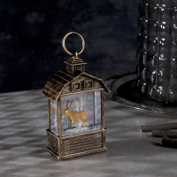 Светодиодная фигура «Фонарь с оленем» 7.5 × 14 × 4.2 см, пластик, батарейки AG13х3 (в комплекте), свечение тёплое белое Светодиодная фигура «Фонарь с оленем» 7.5 × 14 × 4.2 см, пластик, батарейки AG13х3 (в комплекте), свечение тёплое белое