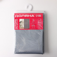 Штора для ванны Доляна &laquo;Орион&raquo;, 180&times;180 см, цвет серый