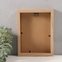 Фоторамка МДФ на 1 фото 10х15 см с черным паспарту "Энрика" цвет дерева 3х16х21 см Фоторамка МДФ на 1 фото 10х15 см с черным паспарту "Энрика" цвет дерева 3х16х21 см