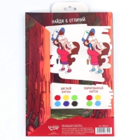 Картон цветной гофрированный, А4, 10 листов, 10 цветов, немелованный, двусторонний, в папке, 230 г/м², Гравити Фолз Картон цветной гофрированный, А4, 10 листов, 10 цветов, немелованный, двусторонний, в папке, 230 г/м², Гравити Фолз