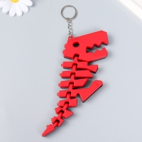 Брелок пластик "Шарнирный динозавр тираннозавр" МИКС 6,7х1,5х18 см Брелок пластик "Шарнирный динозавр тираннозавр" МИКС 6,7х1,5х18 см