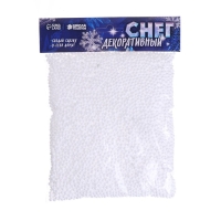 Снег искусственный сыпучий для декора &laquo;Хлопья средние&raquo; 10 г