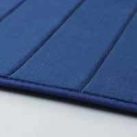 Коврик для ванной и туалета SAVANNA Memory foam, 50&times;80 см, цвет синий