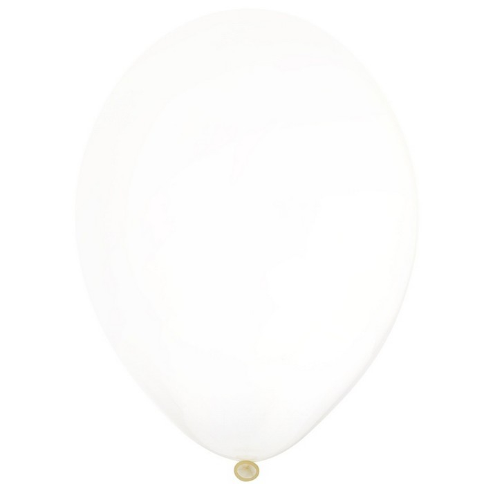 Шар латексный 14 Шар латексный 14", кристалл, набор 50 шт., прозрачный