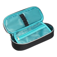 Пенал-футляр 80х210х50 мм, мягкий, ткань, deVENTE Cosmic, для мальчиков, черный Пенал-футляр 80х210х50 мм, мягкий, ткань, deVENTE Cosmic, для мальчиков, черный