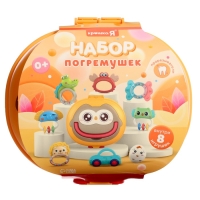 Набор погремушек &laquo;Совушка&raquo;, прорезыватели для зубов, в контейнере, 8 шт.