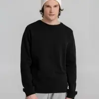 Свитшот унисекс BNC Inspire (Organic), черный, размер 3XL