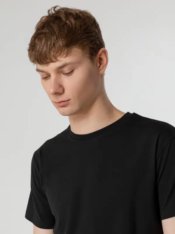 Футболка унисекс T-Bolka 160, черная, размер XS Футболка унисекс T-Bolka 160, черная, размер XS