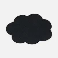 Наклейка тканевая Lunga Calum, L, черная