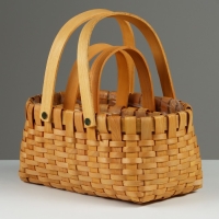 Набор корзин плетеных, 26x16,5x12/25 см, 19x12x10/20 см, 2 шт, секвойя