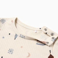 Костюм (джемпер и брюки) Крошка Я "Новогодние игрушки", рост 74-80 см