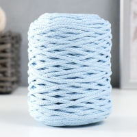 Шнур для вязания без сердечника 70% хлопок, 30% полиэстер ширина 3мм 100м/160&plusmn;10гр (117)