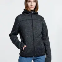 Куртка с капюшоном унисекс Gotland, черная, размер L