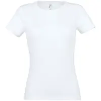 Футболка женская Miss 150 белая, размер XXL