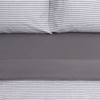 Постельное бельё Этель дуэт Stripes 150х215см-2 шт, 225х240см, 50х70&plusmn;3 см-2 шт, новосатин