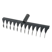 Грабли прямые, витой зуб, 12 зубцов, металл, тулейка 28 мм, без черенка, МИКС Грабли прямые, витой зуб, 12 зубцов, металл, тулейка 28 мм, без черенка, МИКС