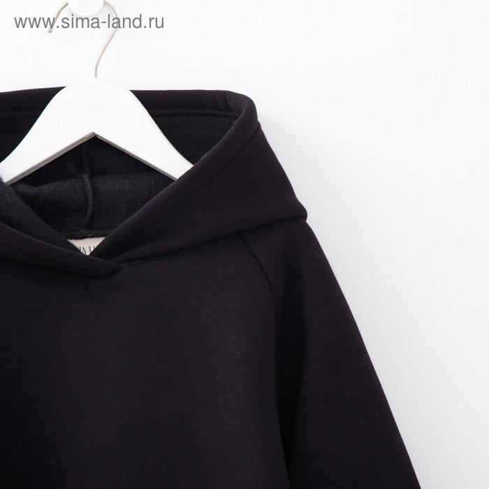 Худи детское MINAKU: Basic Line KIDS, цвет чёрный, рост 110 Худи детское MINAKU: Basic Line KIDS, цвет чёрный, рост 110