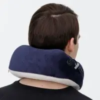 Дорожная подушка-массажер inRelax, синяя Дорожная подушка-массажер inRelax, синяя