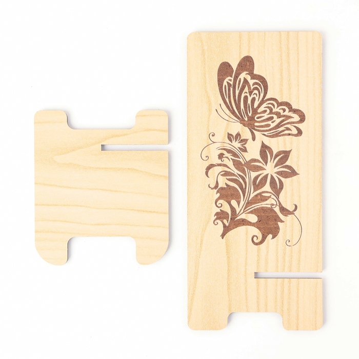 Подставка под телефон «Бабочка с цветком», 7×8×15 см Подставка под телефон «Бабочка с цветком», 7×8×15 см