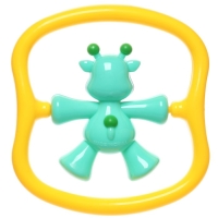 Погремушка &laquo;Жирафик&raquo; цвет бирюзовый, Крошка Я