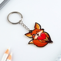 Брелок для ключей, значок, сувенир &laquo;Ты моя любовь&raquo;, набор, 6,8 х 10,5 см.