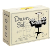 Барабанная установка &laquo;Хард-рок&raquo;, 5 барабанов, 1 тарелка, цвет розовый