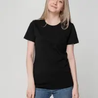 Футболка женская T-bolka Lady, черная, размер 3XL