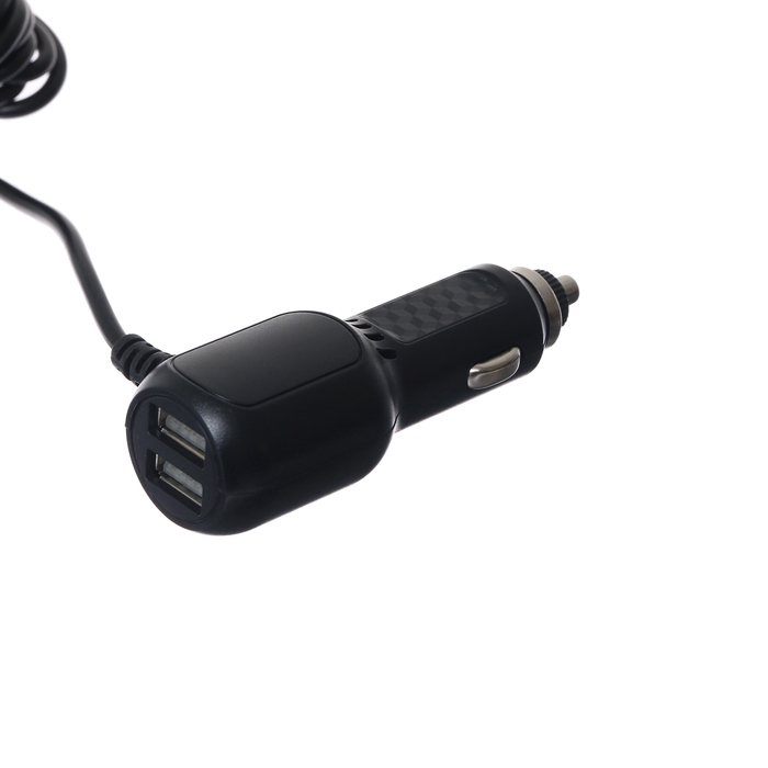 Зарядное устройство Micro USB, c 2 USB 3.4 А, 5 В, провод 3,5 м Зарядное устройство Micro USB, c 2 USB 3.4 А, 5 В, провод 3,5 м