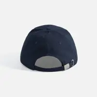 Бейсболка Buffalo, темно-синяя с неоново-оранжевым