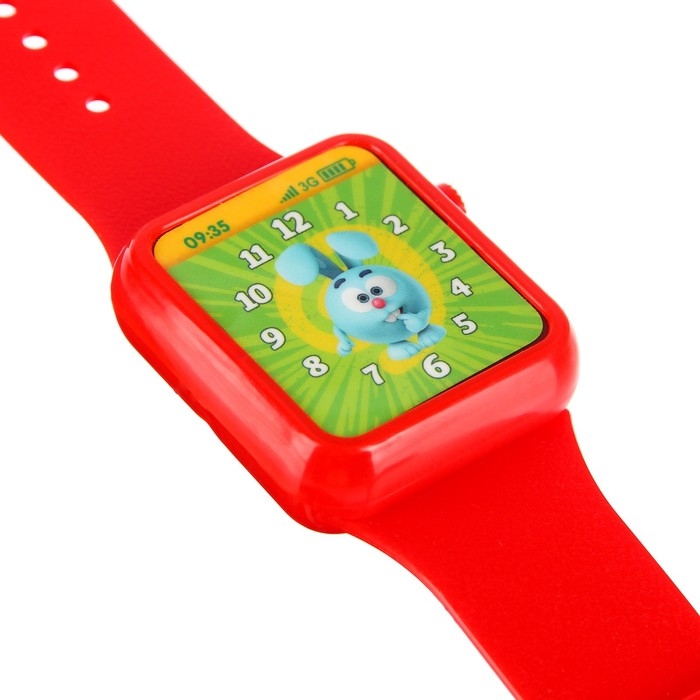 Часы музыкальные &laquo;Смешарики: Весёлые часики&raquo;, звук, работает от батареек