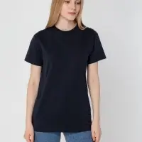 Футболка унисекс T-bolka 160, темно-синяя, размер S