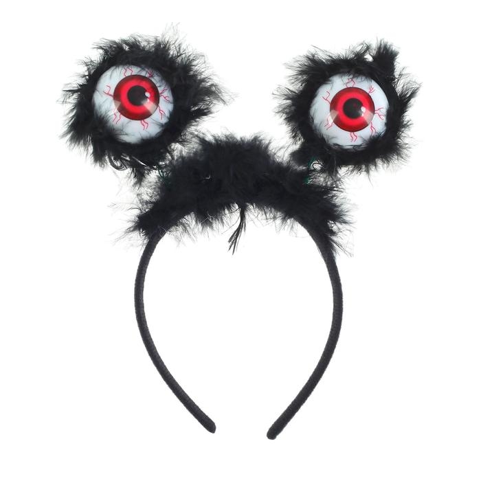 Карнавальный ободок &laquo;Глазки&raquo;, световой