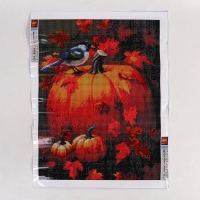 Алмазная мозаика с полным заполнением на холсте &laquo;Осенний урожай&raquo;, 30 х 40 см