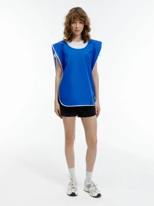 Манишка Member, синяя с белым Манишка Member, синяя с белым