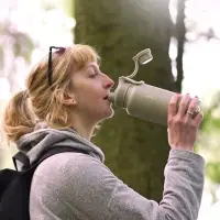 Термобутылка Fujisan XL 2.0, серая