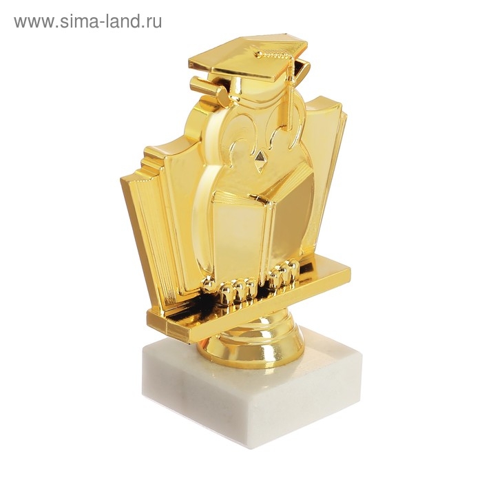 Фигура на Выпускной «Сова», золото Фигура на Выпускной «Сова», золото