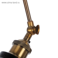 Светильник потолочный "Грегори" черный 1x40W E27 22x22x15 см BayerLux