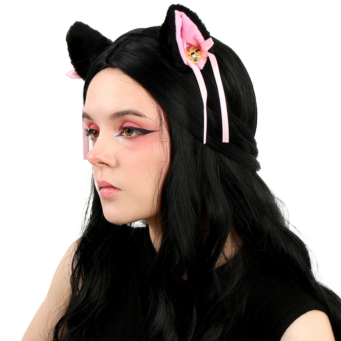Карнавальный набор «Неко тян», р. 44-46, цвет чёрный Карнавальный набор «Неко тян», р. 44-46, цвет чёрный