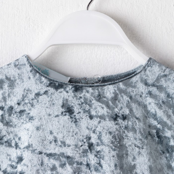 Платье для девочки нарядное KAFTAN "Куколка", серо-голубой, рост 134-140, р.36