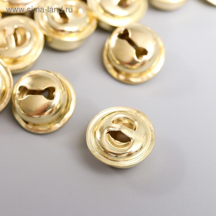 Набор декора для творчества Набор декора для творчества "Колокольчики золото" набор 24 шт 0,8х1,5х1,5 см