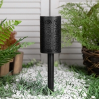 Садовый светильник «Старт» «Марокко» на солнечной батарее, 6.5 × 39 × 6.5 см, эффект пламени Садовый светильник «Старт» «Марокко» на солнечной батарее, 6.5 × 39 × 6.5 см, эффект пламени