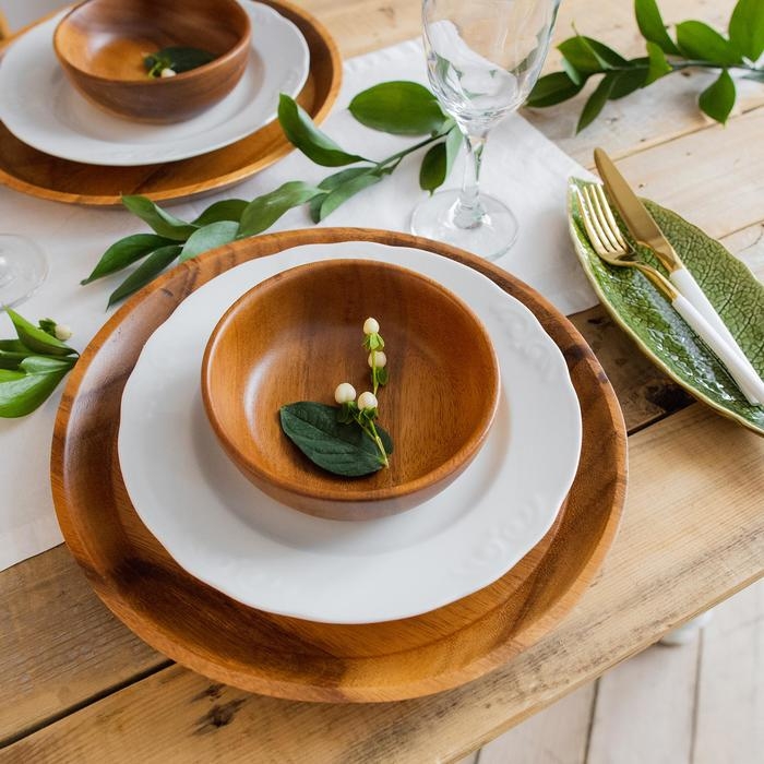 Тарелка фарфоровая «Надежда», d=24 см Тарелка фарфоровая «Надежда», d=24 см