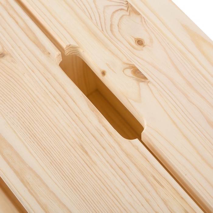 Табурет с отделением для хранения PERJOHAN, 49х25х45, Массив сосны