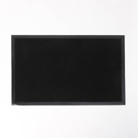 Коврик придверный влаговпитывающий Tuff, 80&times;50 см, цвет черный