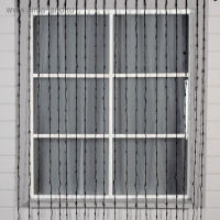 Гирлянда &laquo;Водопад&raquo; 2 &times; 6 м, IP44, УМС, тёмная нить, 1500 LED, свечение белое, 8 режимов, 220 В