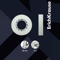 Двусторонняя клейкая лента монтажная ErichKrause, прозрачная, 1ммх30ммх2м