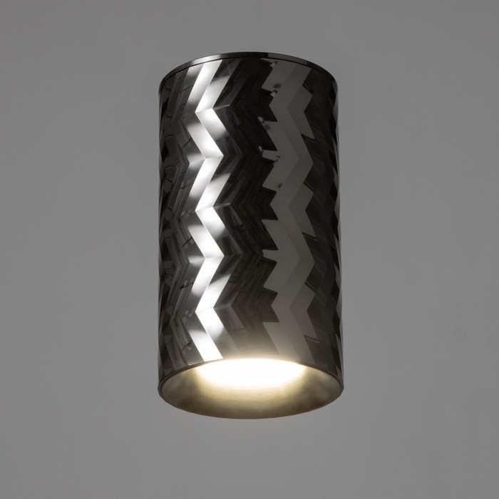 Светильник Светильник "Астер" GU10 черный хром 7,5х7,5х13 см