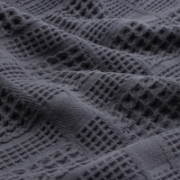 Полотенце вафельное SL HOME: Chess "Гри Сандре" 90х150 см, 100% хлопок, 350 г/м2 Полотенце вафельное SL HOME: Chess "Гри Сандре" 90х150 см, 100% хлопок, 350 г/м2